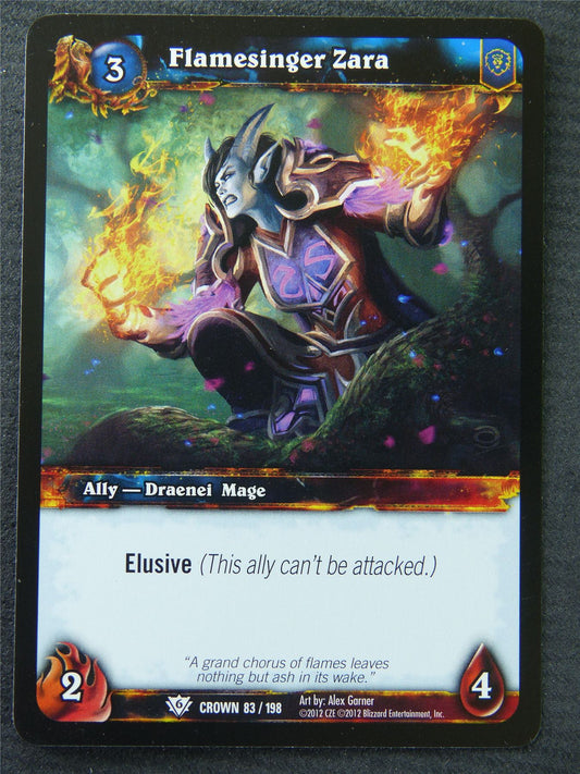 Flamesinger Zara - Common - World Of Warcraft #1KR