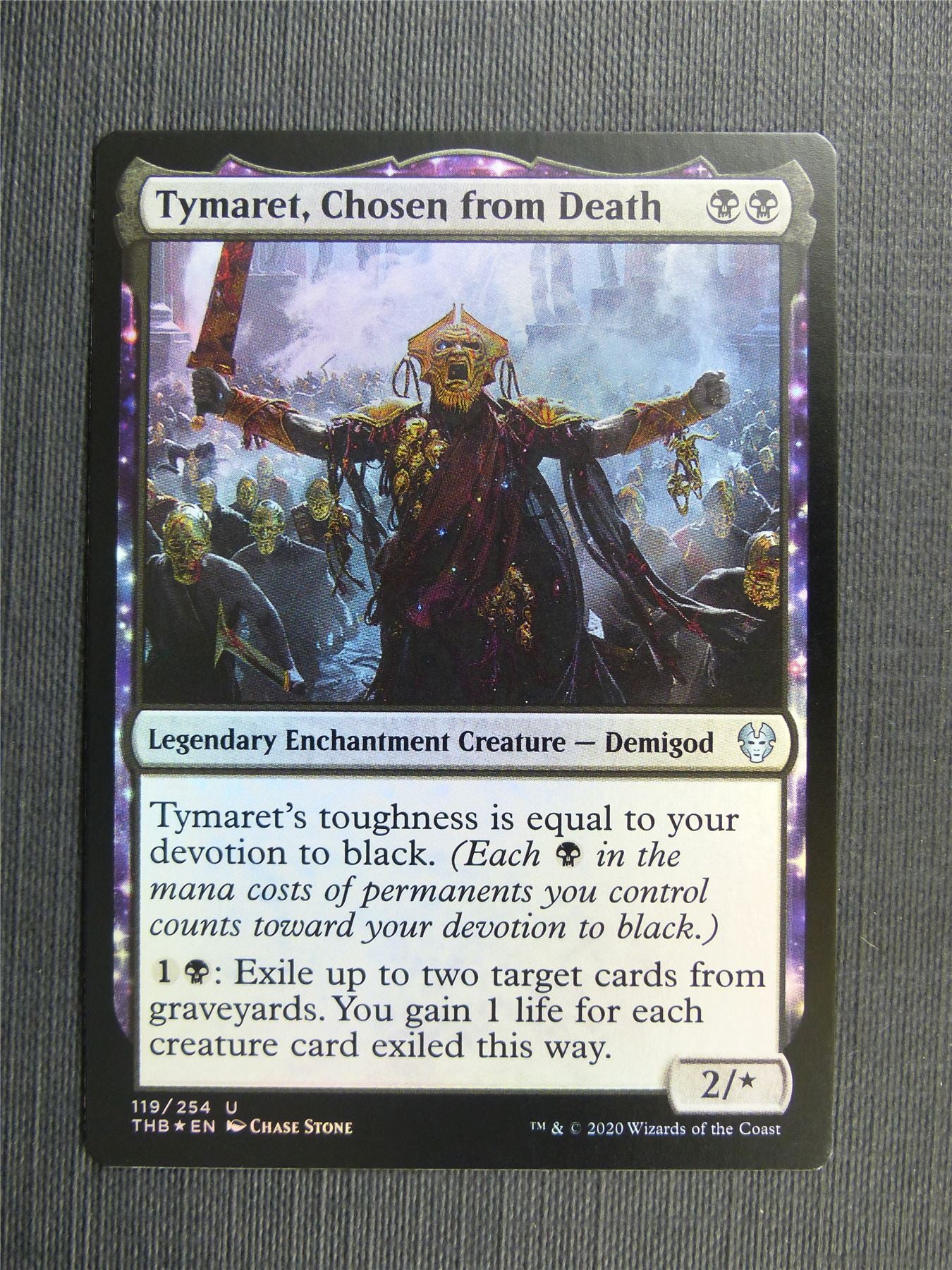 Tymaret Chosen from Death Foil - Theros Collector Ed - Mtg Magic Cards #3JX