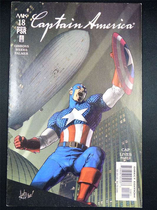 CAPTAIN America #18 Marvel Knight - Marvel Comic #M1