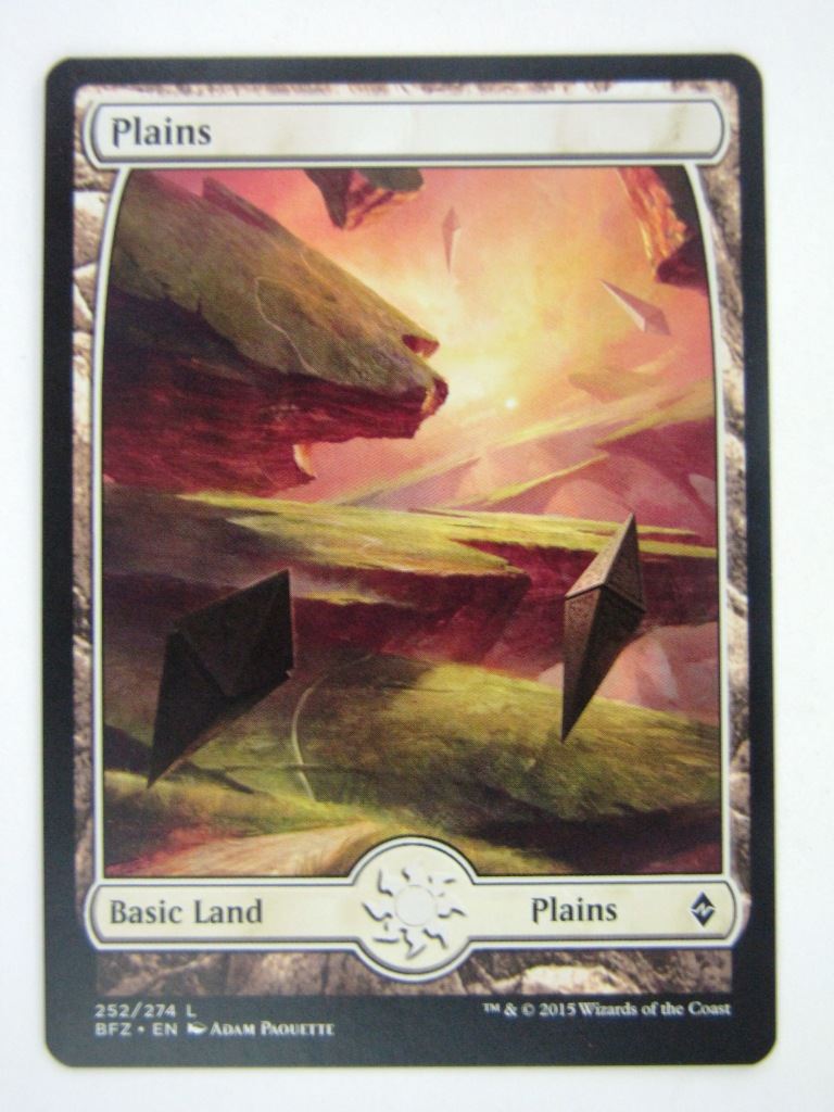 MTG Magic Cards: PLAINS 252/274 # 8I50