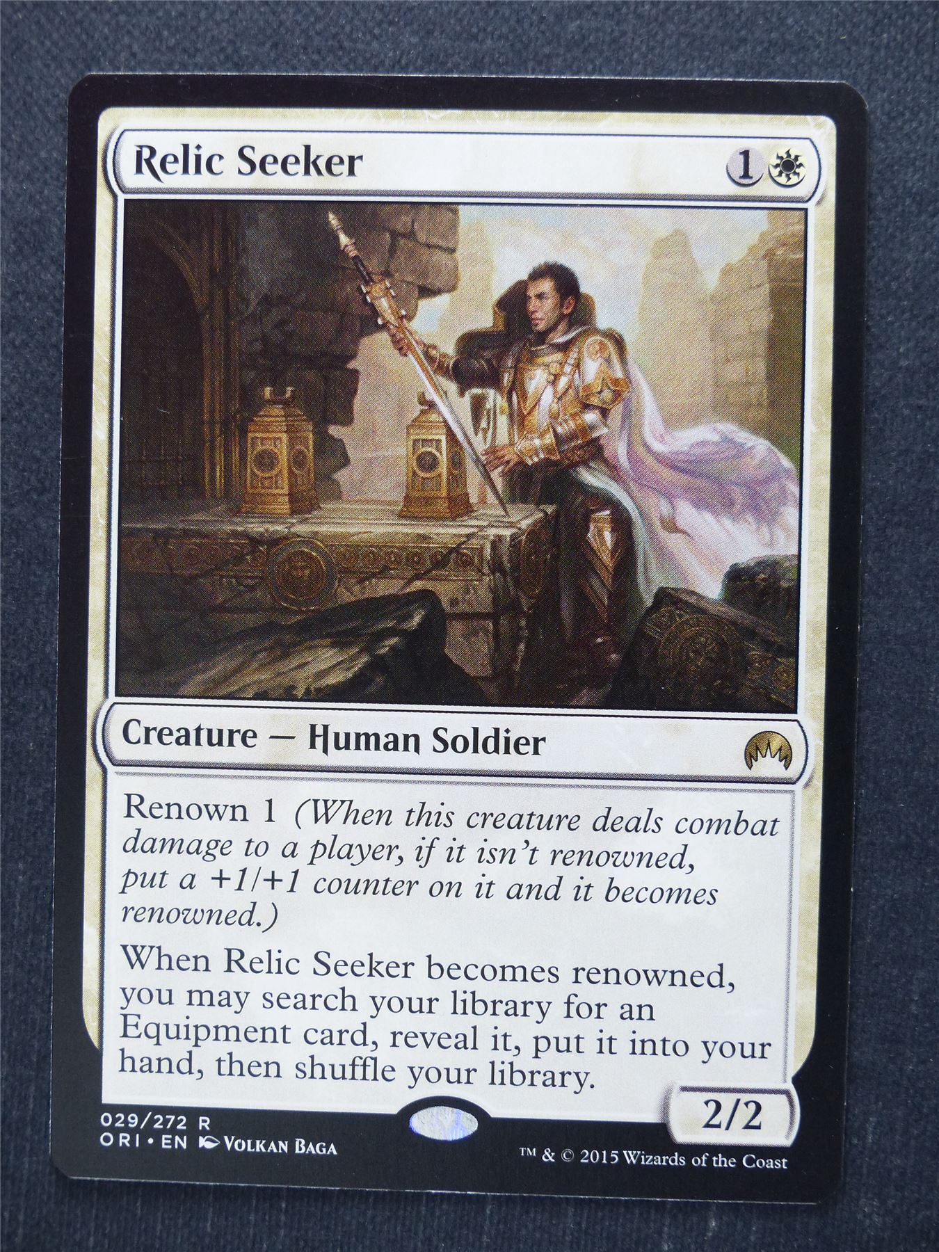 Relic Seeker - Mtg Magic Cards #QW