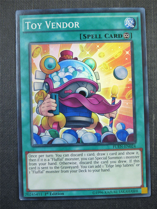 Toy Vendor FUEN Super Rare - 1st ed Yugioh Card #3OD