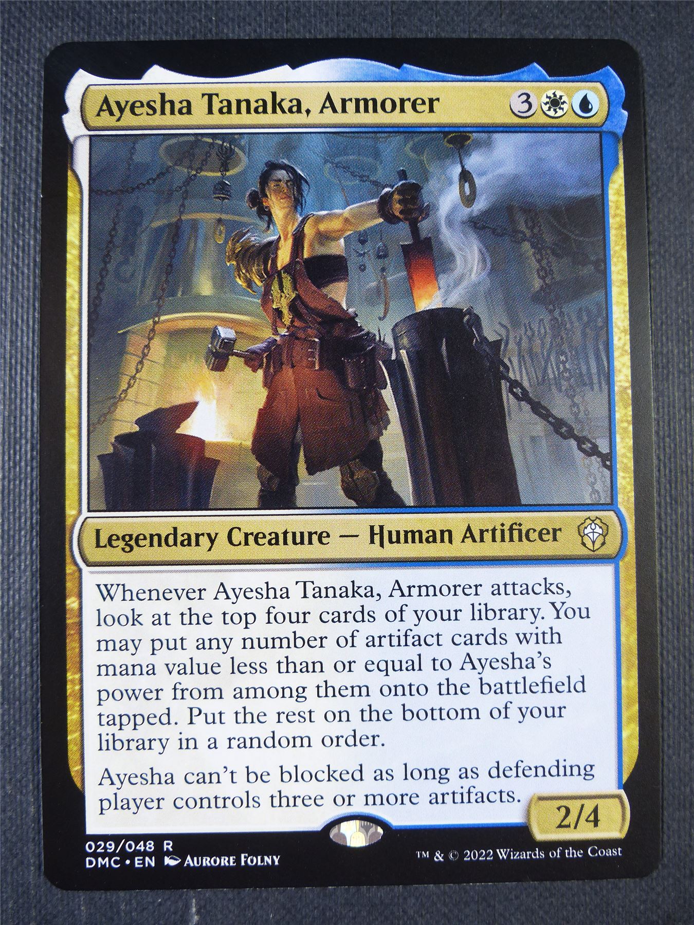 Ayesha Tanaka Armorer - Dominaria United Mtg Card #7GG