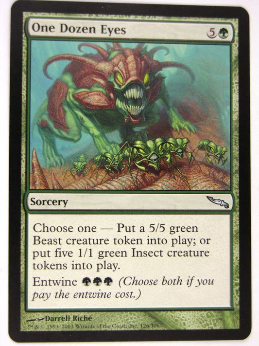 MTG Magic: the Gathering Cards: ONE DOZEN EYES: MRD