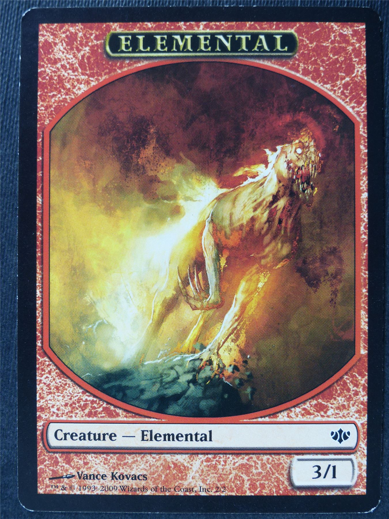 Elemental Token - Mtg Card #3RJ