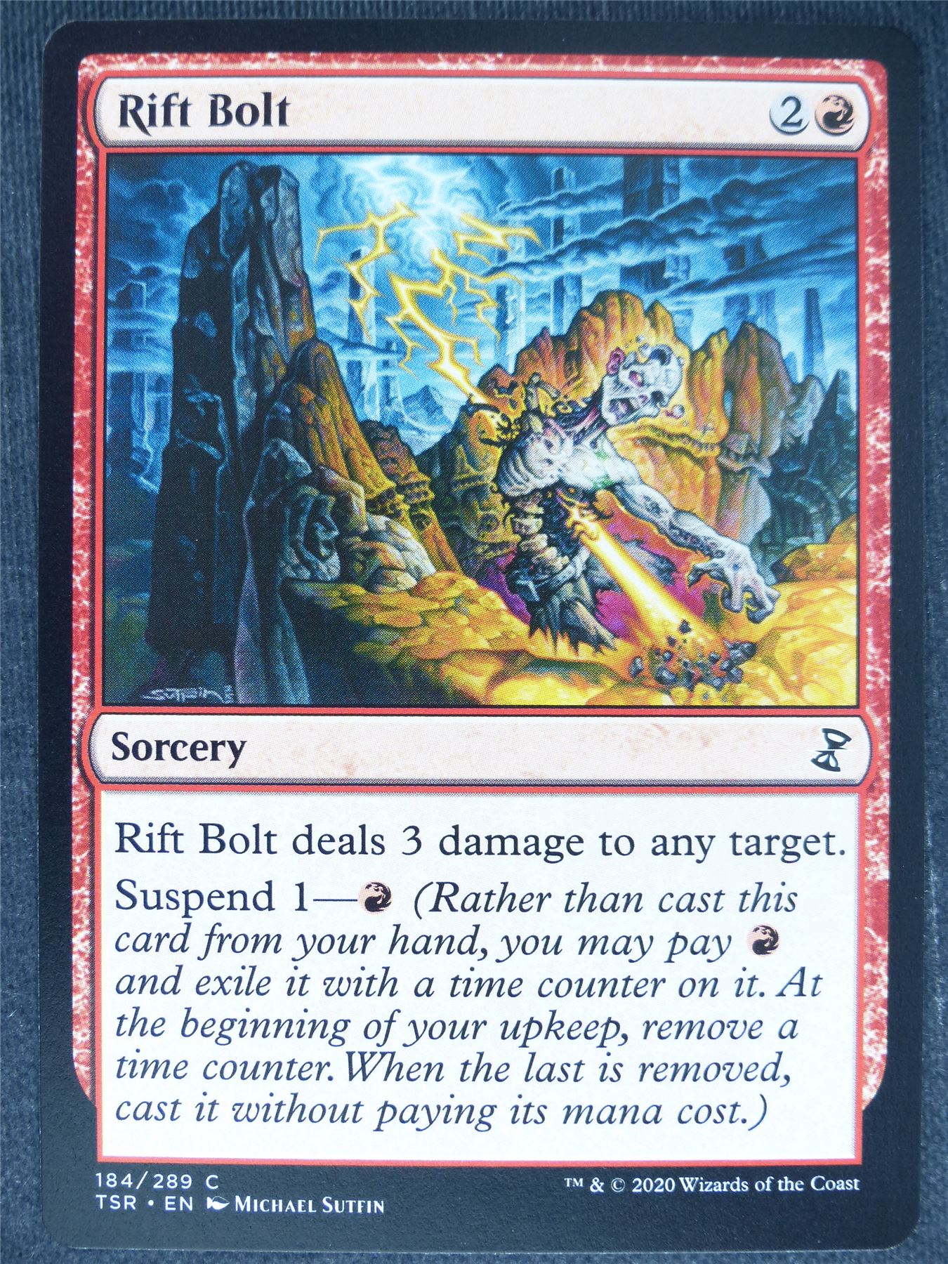 Rift Bolt - Remastered - Mtg Magic Cards #TX