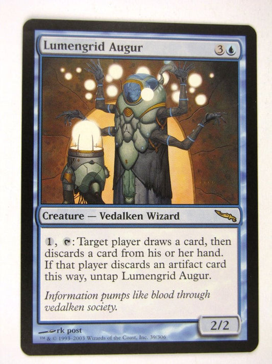 MTG Magic: the Gathering Cards: LUMENGRID AUGUR: MRD