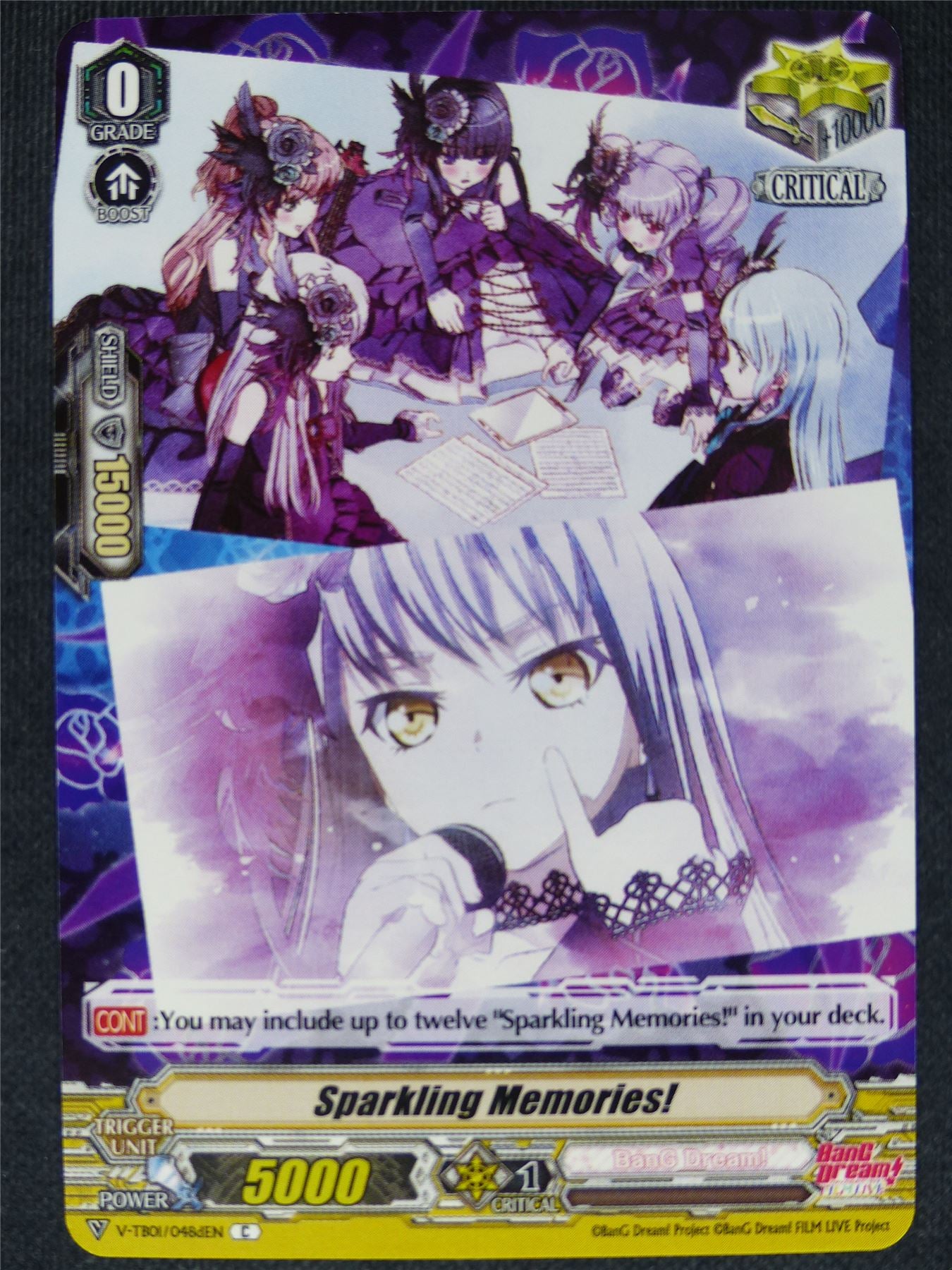 Sparkling Memories! V-TB01d C - Vanguard Cards #FN