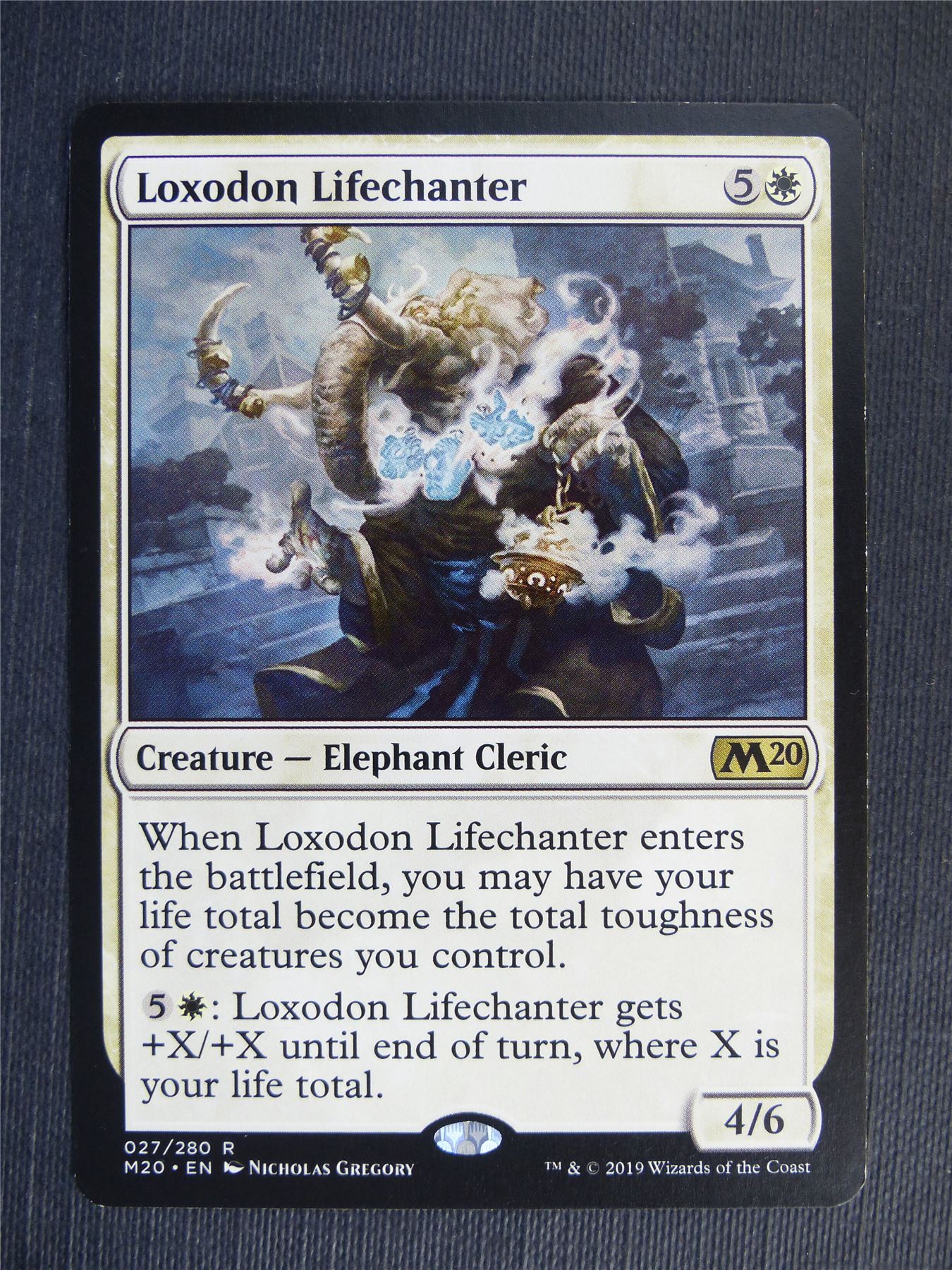 Loxodon Lifechanter - Mtg Magic Cards #2LJ