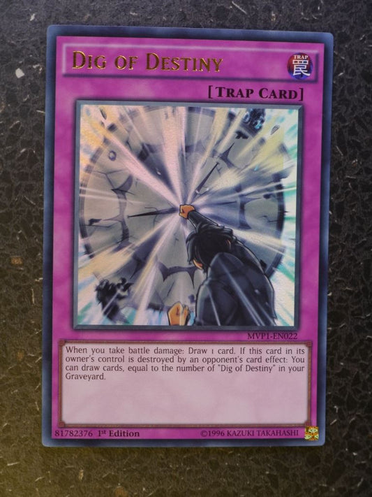 Yugioh Cards: DIG OF DESTINY MVP1 SUPPER RARE # 3H51