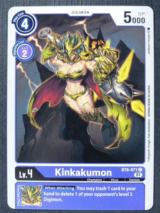 Kinkakumon BT6-071 C - Digimon Card #27I