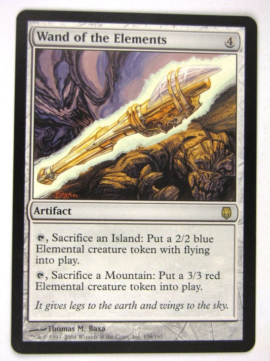 MTG Magic: the Gathering Cards: WAND OF THE ELEMENTS: DST