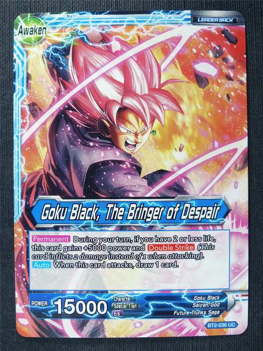 Goku Black The Bringer of Despair - Dragon Ball Super Cards #R5