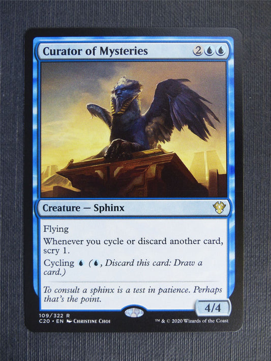 Curator of Mysteries - C20 - Mtg Card