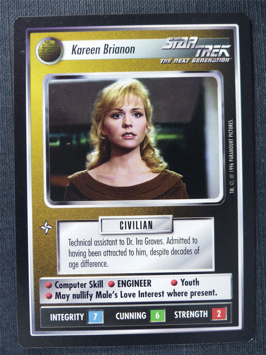 Kareen Brianon - NG - Star Trek Cards #15N