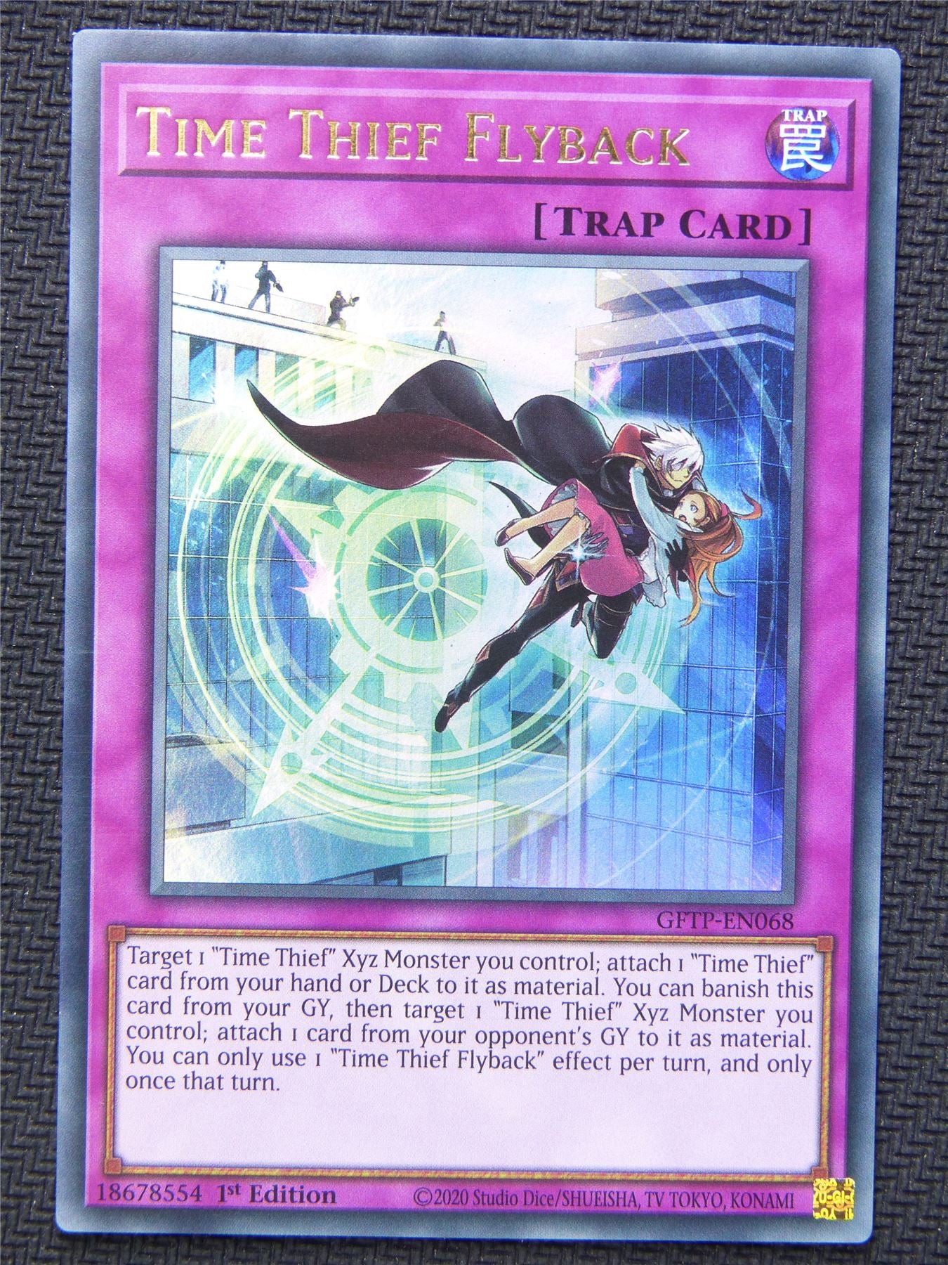 Time Thief Flyback GFTP Ultra Rare 1st Ed - Yugioh Card #4LM