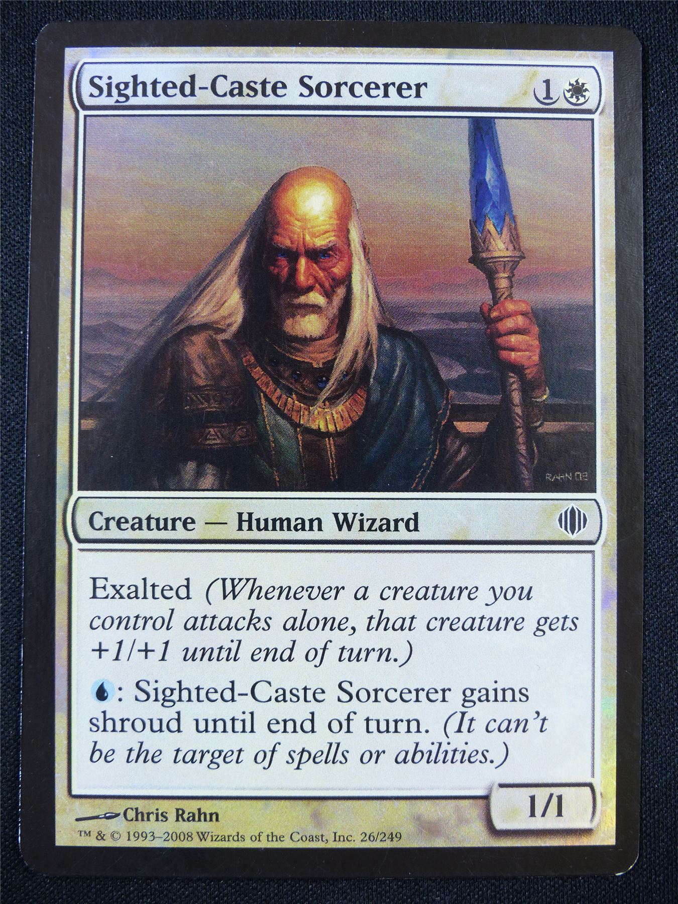 Sighted-Caste Sorcerer Foil - Mtg Card #204