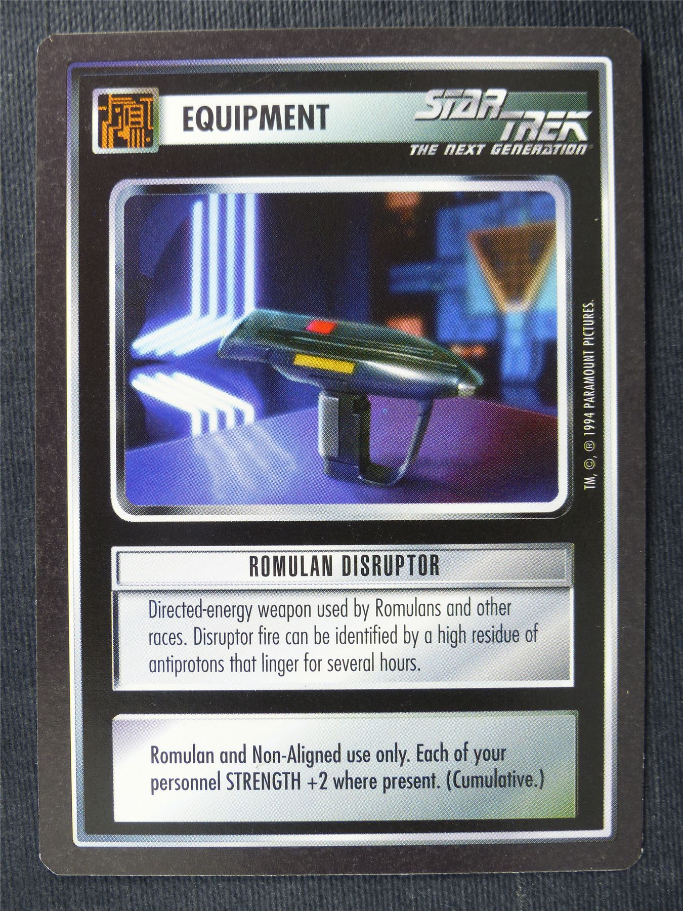 Romulan Disruptor - NG - Star Trek Cards #11X