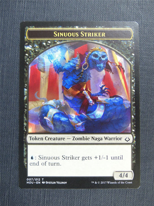Sinuous Striker / Zombie - Mtg Magic Token Cards #4QJ