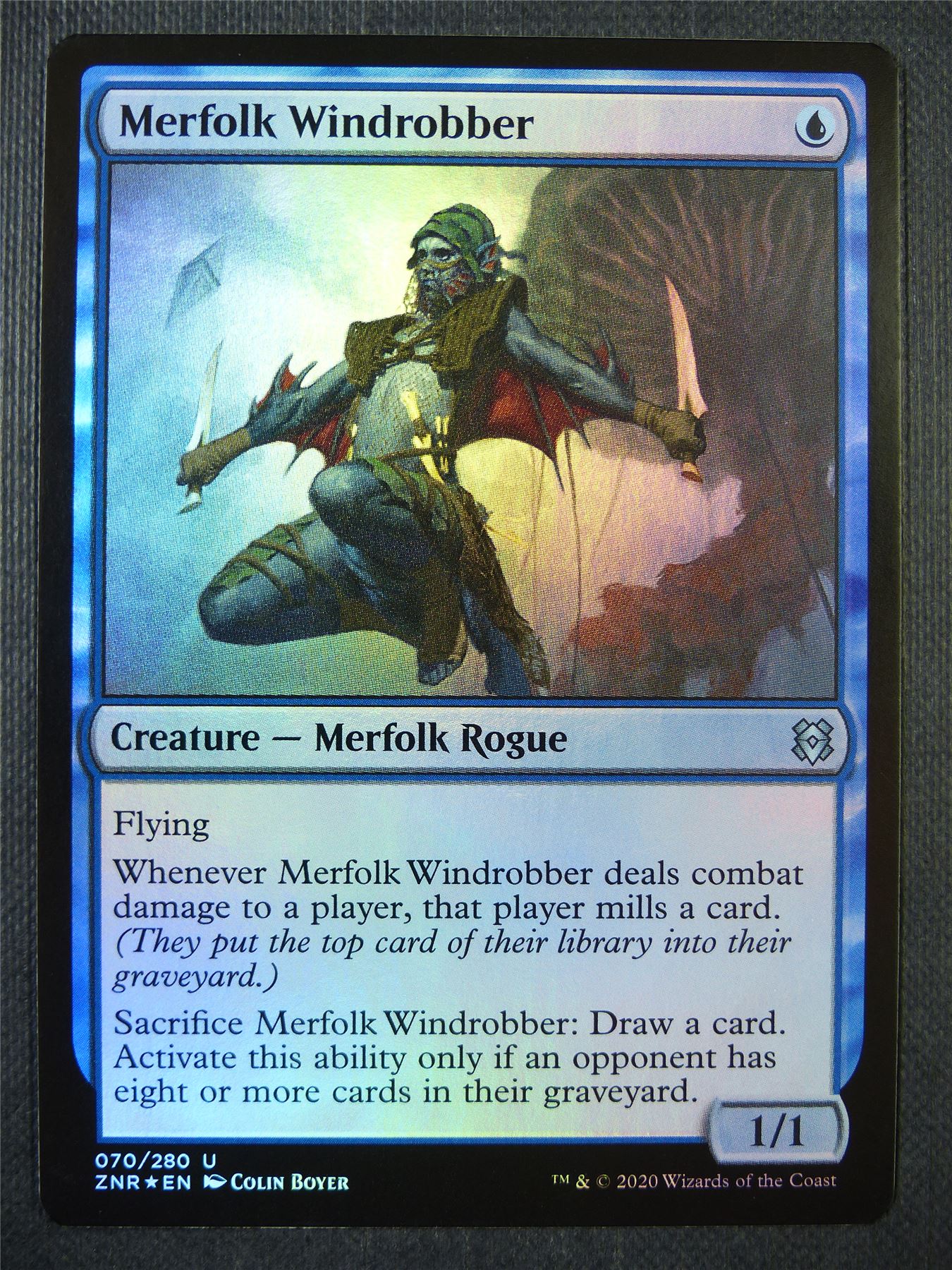 Merfolk Windrobber Foil - Mtg Card #6TE