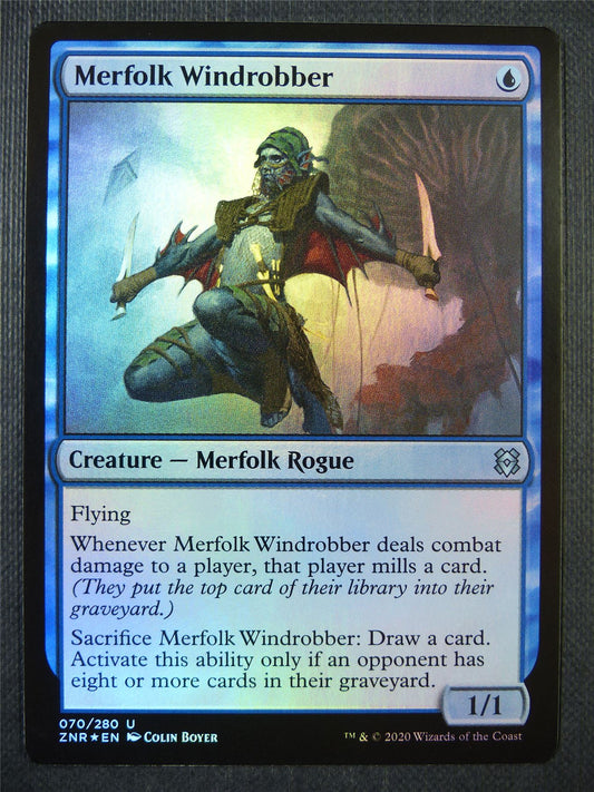 Merfolk Windrobber Foil - Mtg Card #6TE