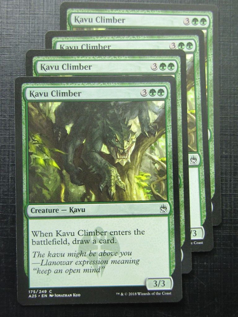 Kavu Climber x4 - Masters 25 - Mtg Card # 10B63