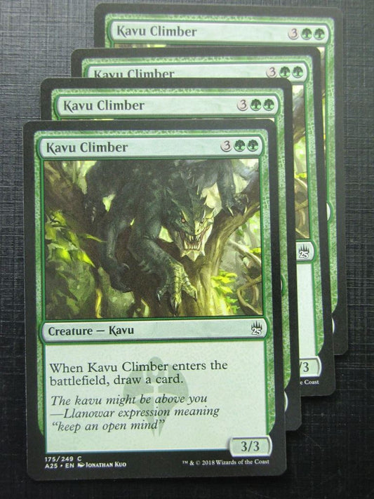 Kavu Climber x4 - Masters 25 - Mtg Card # 10B63