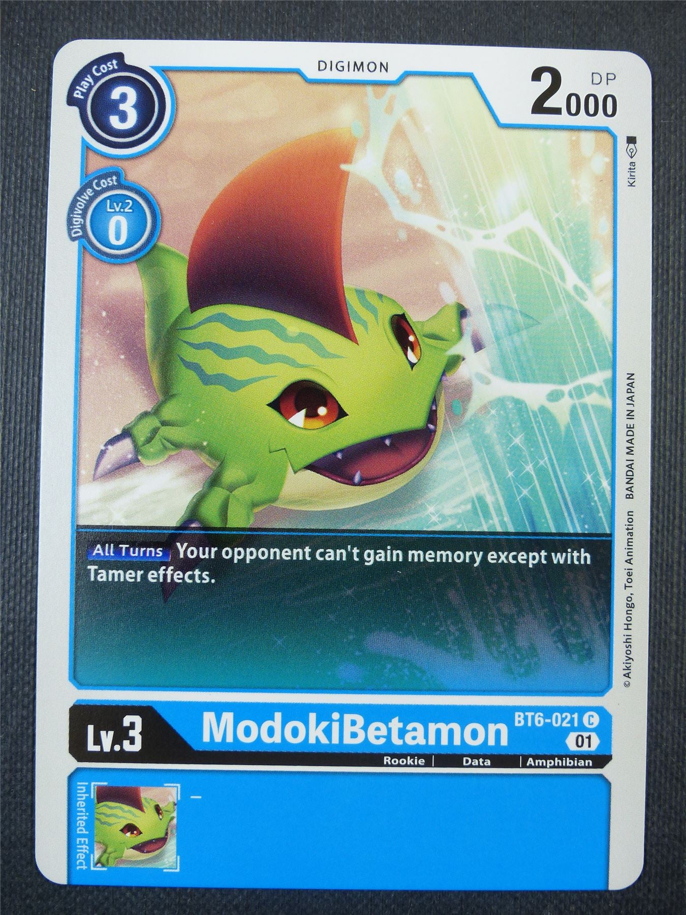 ModokiBetamon BT6-021 C - Digimon Card #613