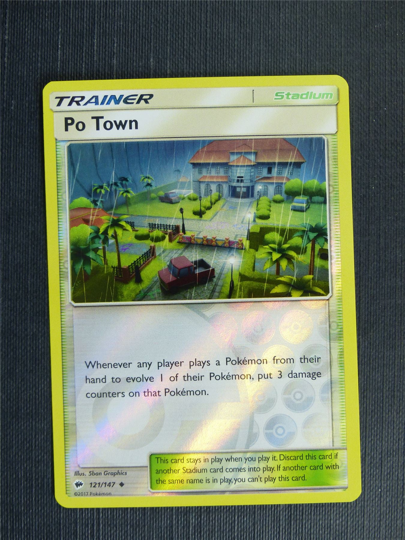 Po Town 121/147 Reverse Holo - Pokemon Cards #1IJ