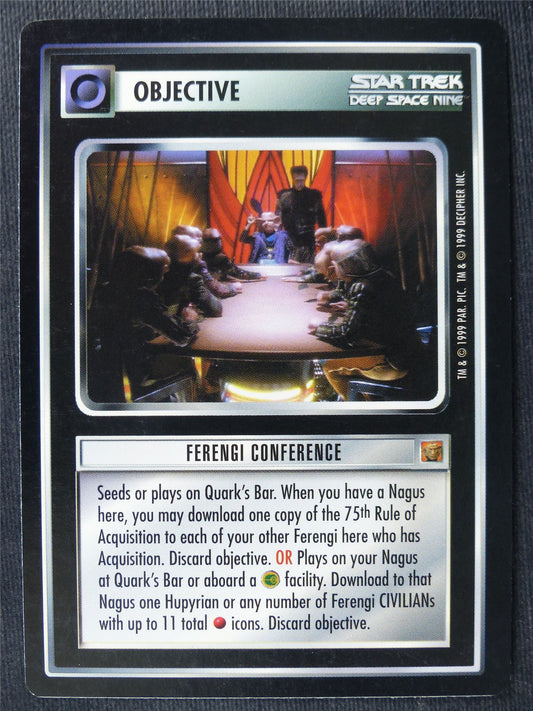 Ferengi Conference - DS9 - Star Trek Cards #ZX