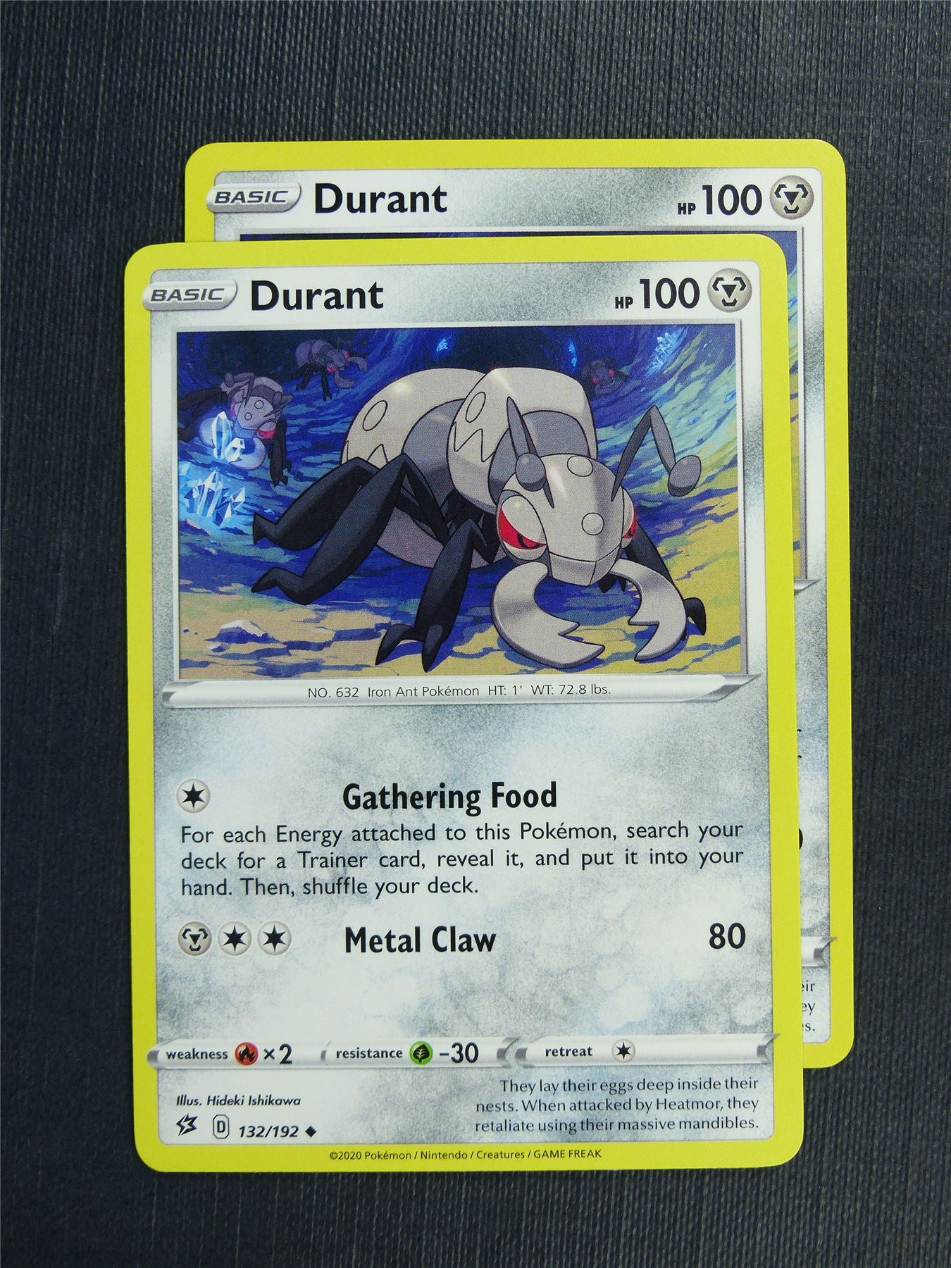 Durant 132/192 x2  - RCL - Pokemon Card #3KW