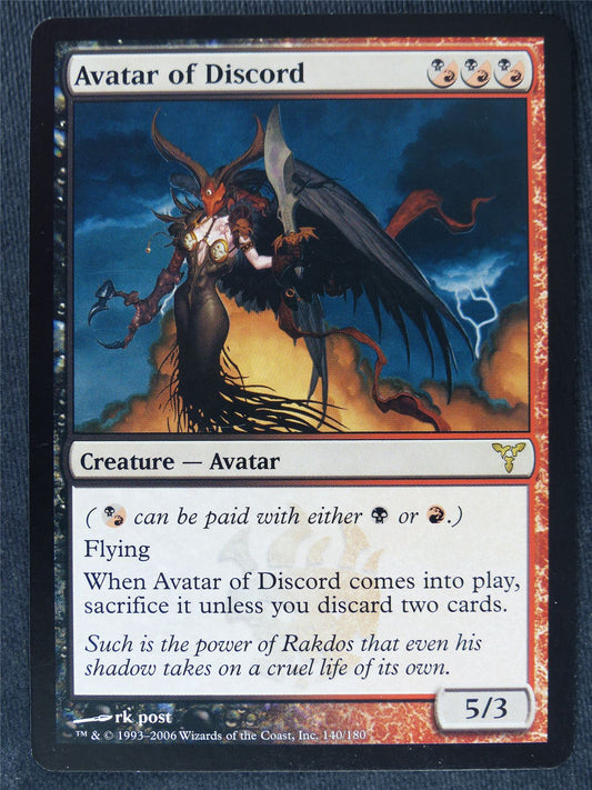 Avatar of Discord - Mtg Magic Cards #1HX