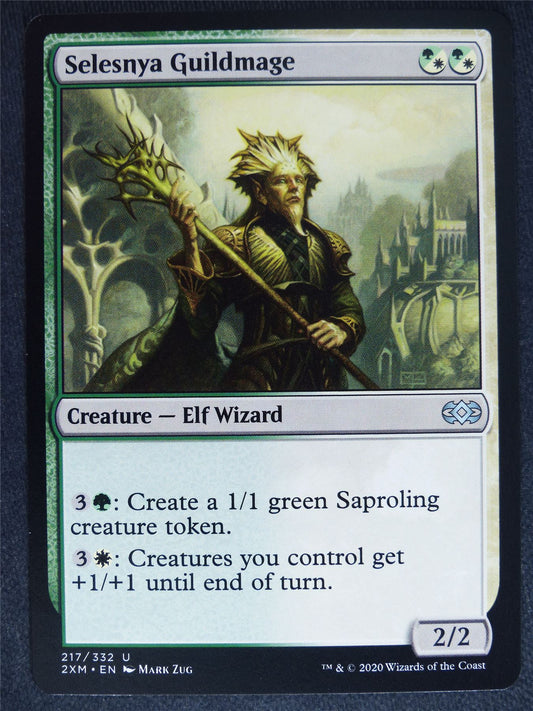 Selesnya Guildmage - Double Masters - Mtg Magic Cards #5N