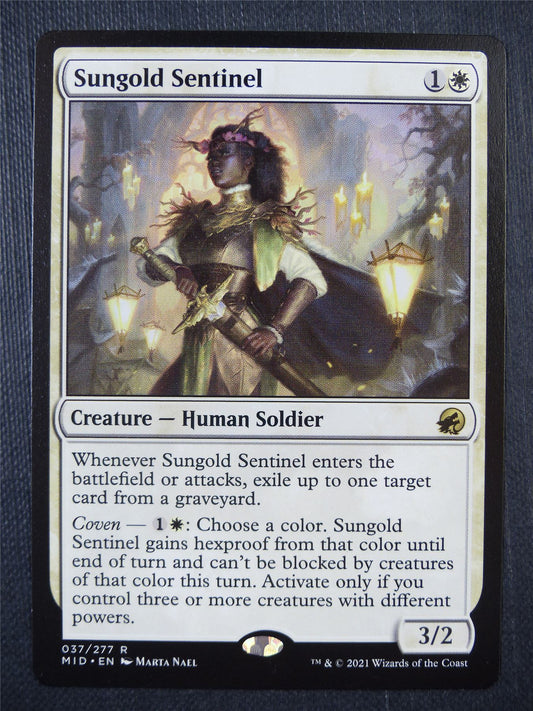Sungold Sentinel - Mtg Card #81L