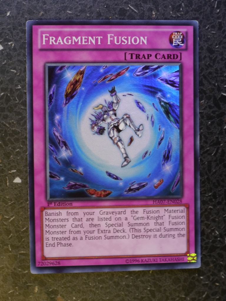 Yugioh Cards: FRAGMENT FUSION HA07 SUPER RARE # 3F4