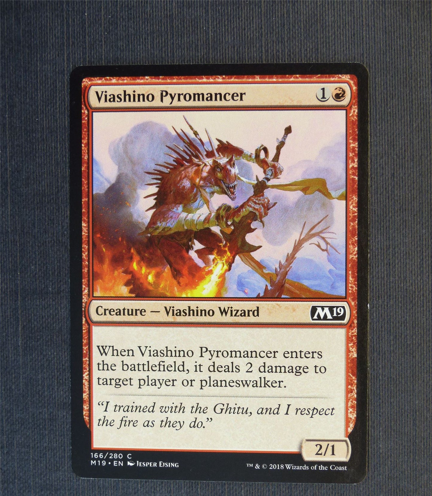 Viashino Pyromancer - Mtg Magic Cards #4TJ