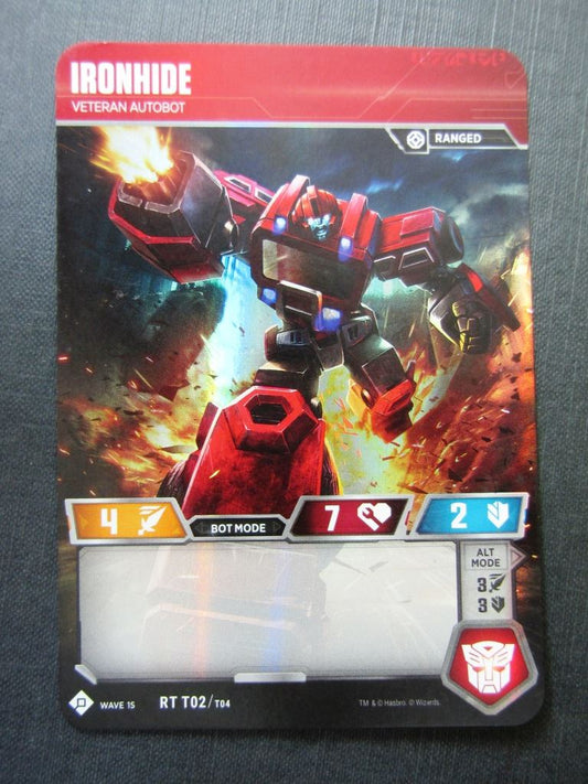 Ironhide RT T02/T04 - Transformers Cards # 7C20