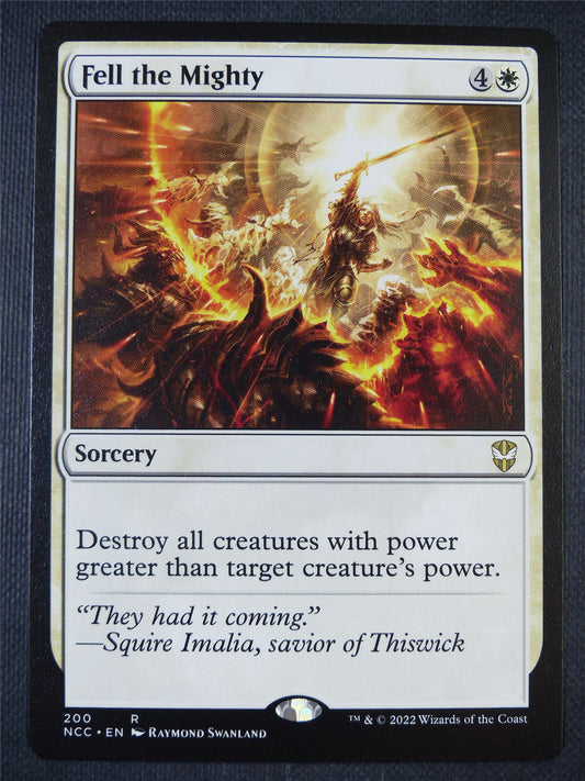 Fell the Mighty - Mtg Card #87I
