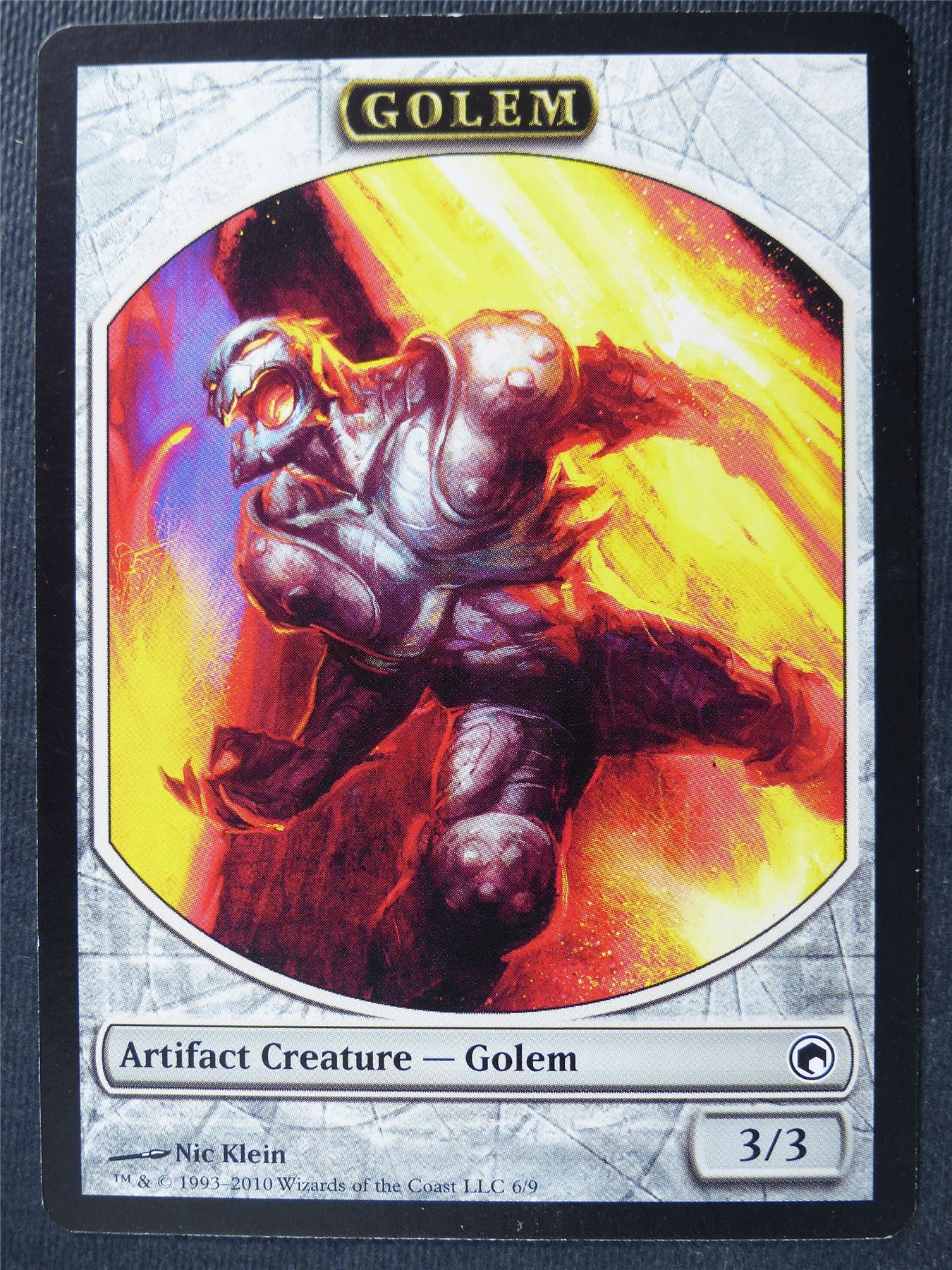 Golem Token - Mtg Card #4P8