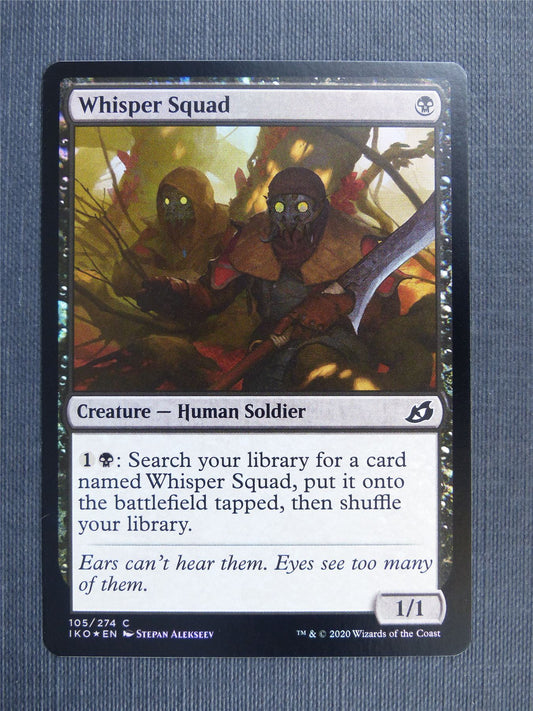 Whisper Squad Foil - IKO Mtg Card