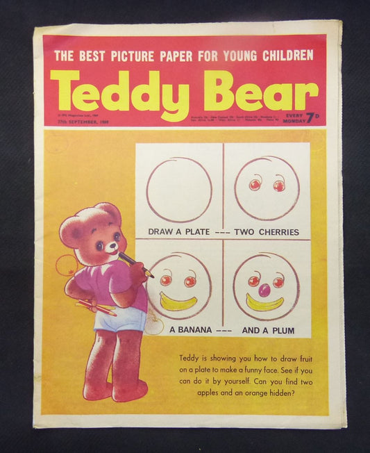 Teddy Bear Comic - 27 Sept 1969 #K4