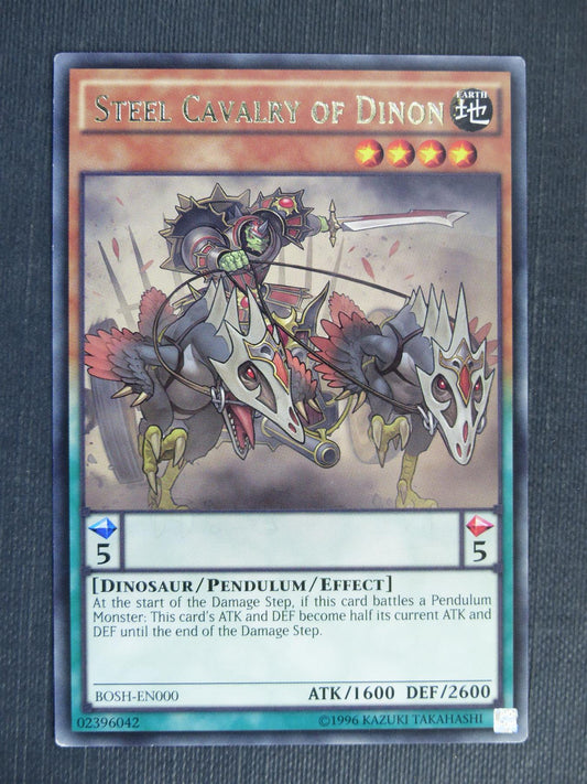 Steel Cavalry of Dinon BOSH Rare - Yugioh Cards #2RP