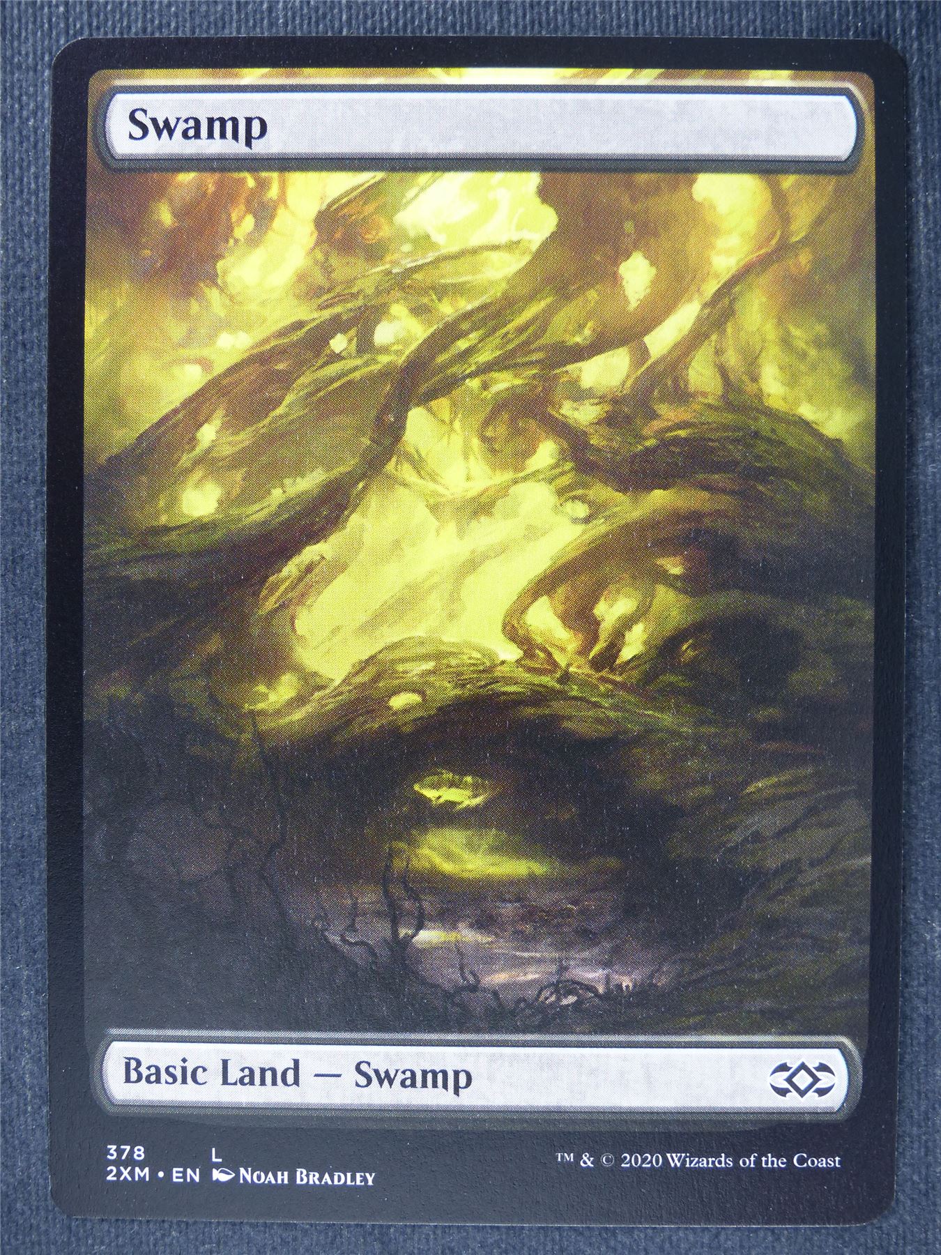 Swamp 378 Full Art - Mtg Magic Cards #PX