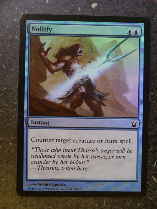 MTG Cards: NULLIFY FOIL # 5E35
