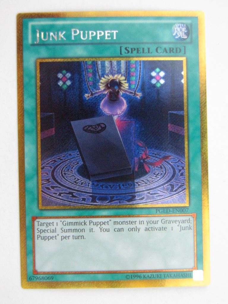 Yugioh Cards: JUNK PUPPET PGLD GOLD RARE #