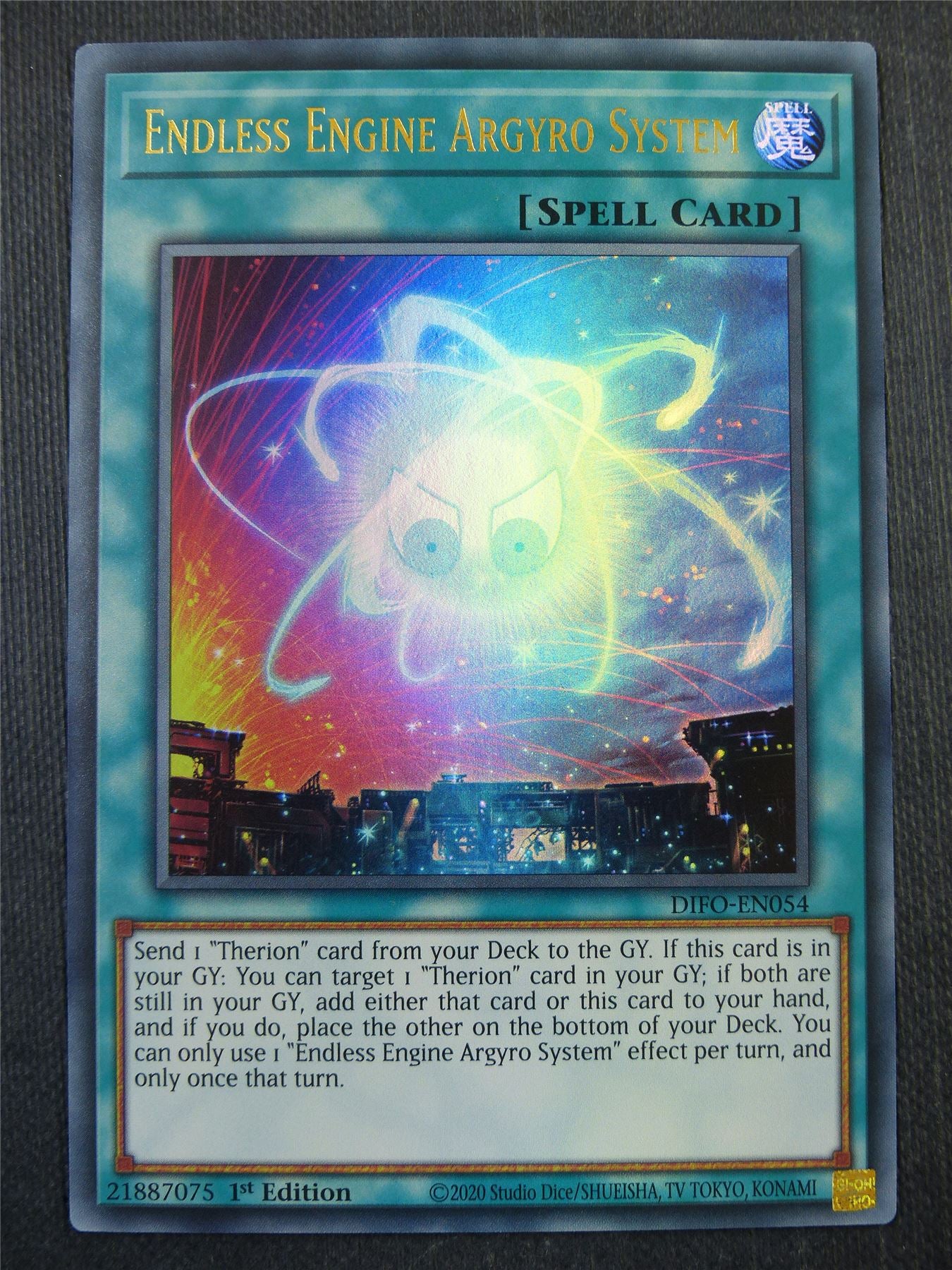 Endless Engine Argyro System DIFO Ultra Rare - 1st ed Yugioh Card #31W