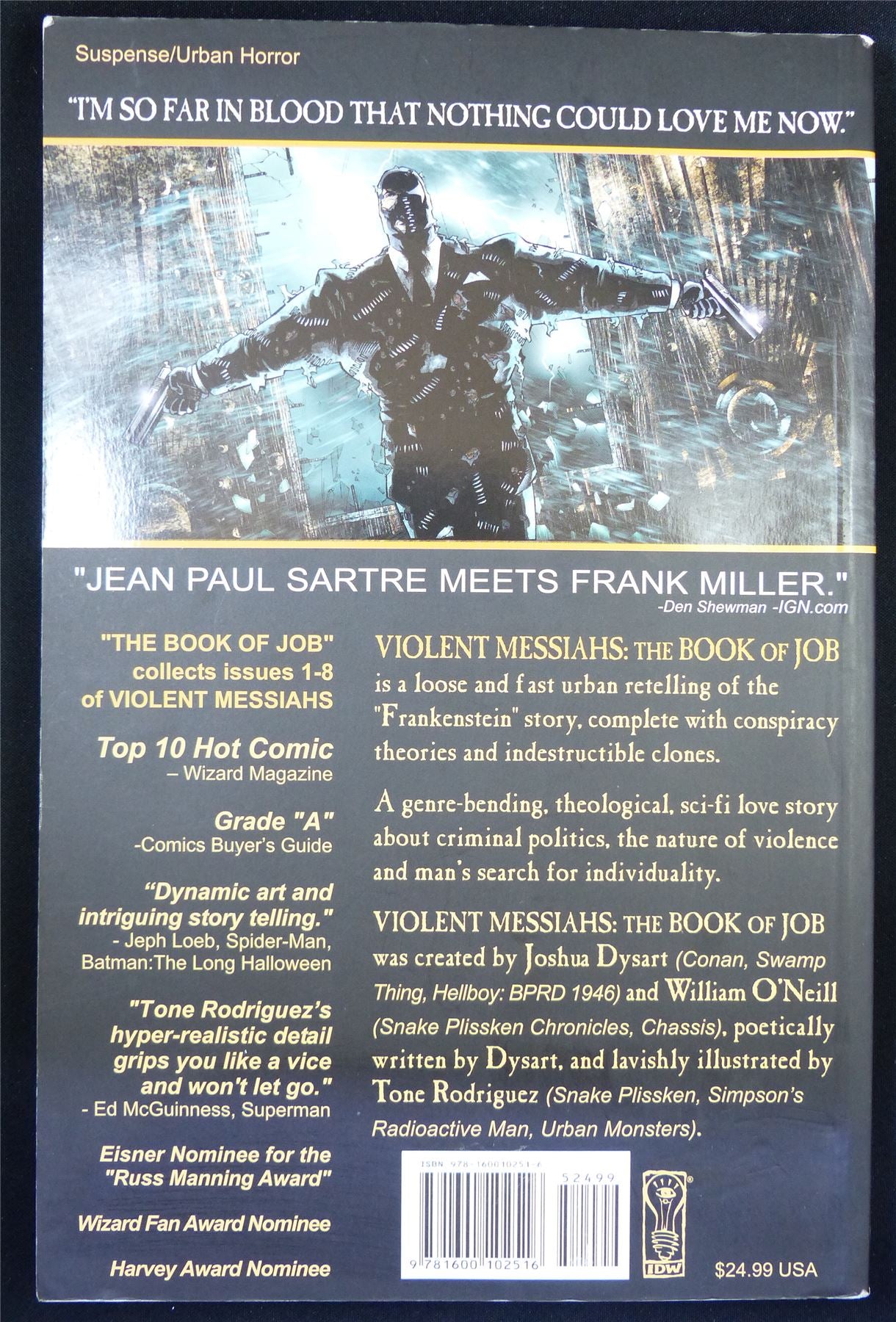 VIOLENT Messiah: The Book of Job - IDW Graphic Softback #2R5