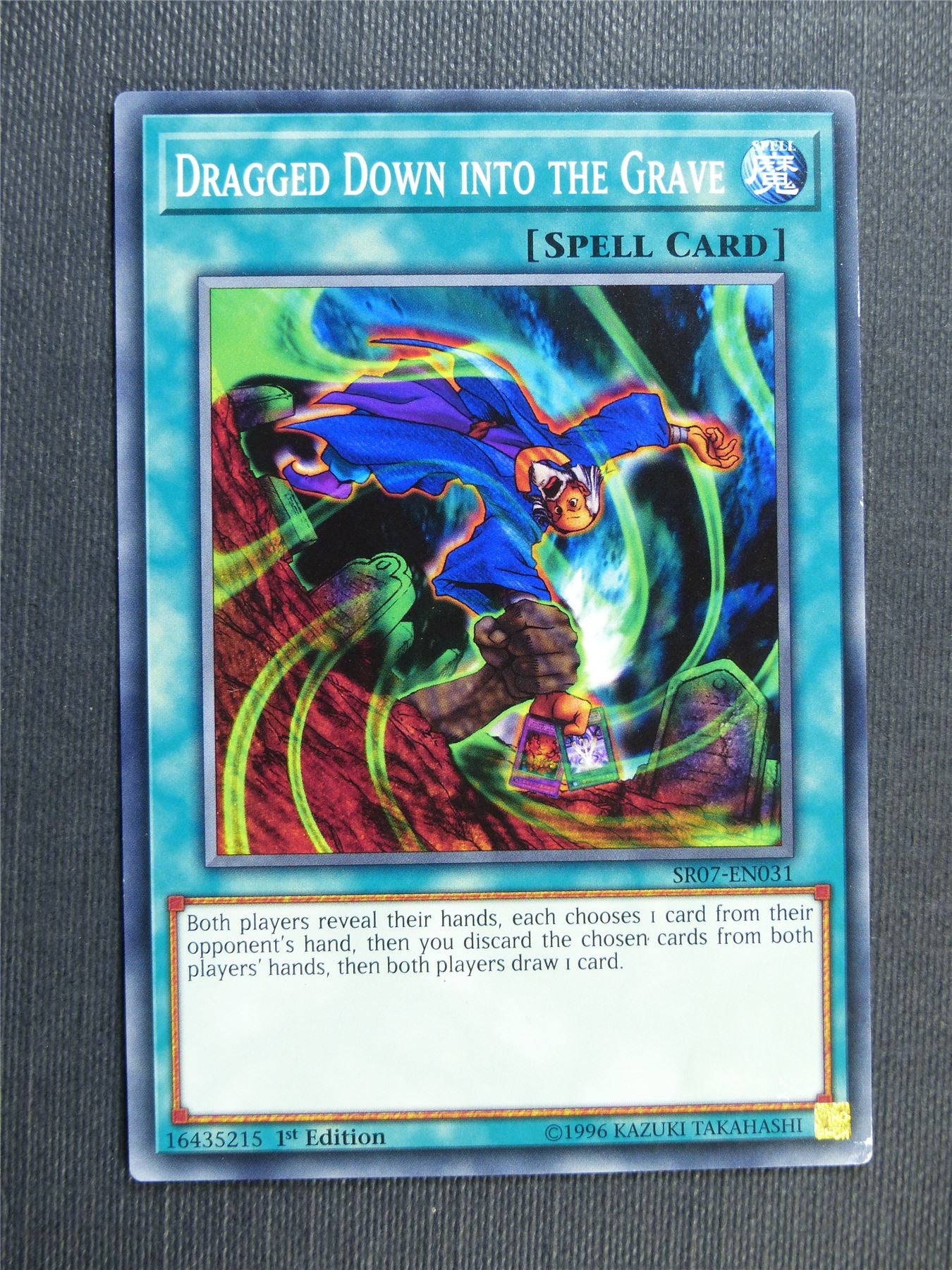 Dragged Down Into the Grave SR07 - 1st ed - Yugioh Cards #RO