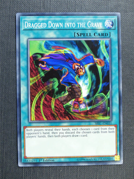 Dragged Down Into the Grave SR07 - 1st ed - Yugioh Cards #RO
