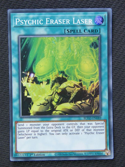 Psychic Eraser Laser BLVO - Super Rare - Yugioh Card #5UT